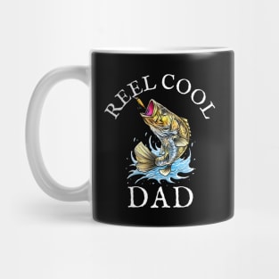 REEL COOL DAD Fathers Gift Mug